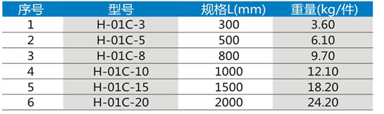 槽形立柱XQJ-H-01C型